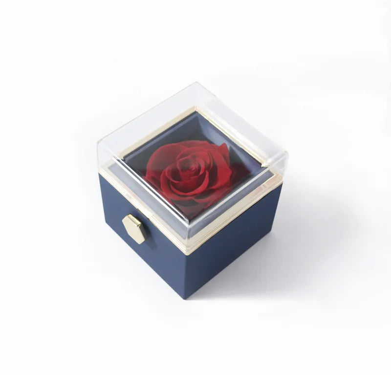 Rotating Rose Gift Box