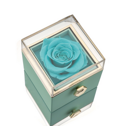 Rotating Rose Gift Box