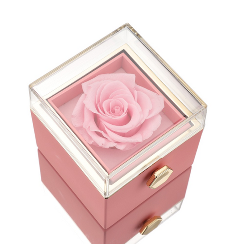 Rotating Rose Gift Box