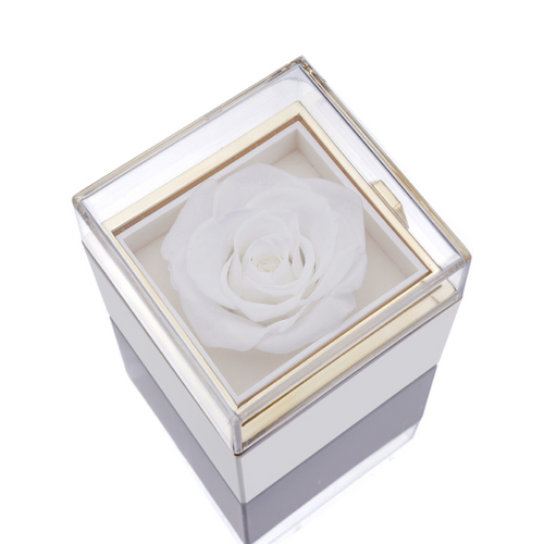 Rotating Rose Gift Box