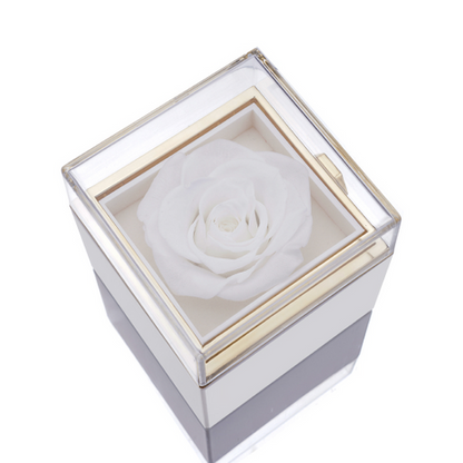 Rotating Rose Gift Box